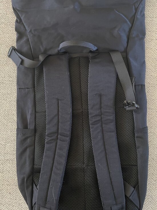 NWT Fabletics \'The Only\' Backpack 20L Black MSRP $95 main image 8